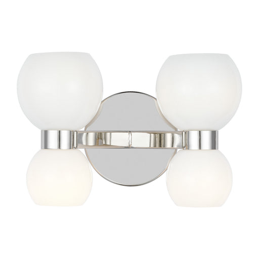 Myhouse Lighting Visual Comfort Studio - KSW1034PNMG - Four Light Wall Sconce - Londyn - Polished Nickel