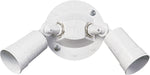 Myhouse Lighting Quorum - 691-2-6 - Two Light Wall Mount - PAR Holders - White