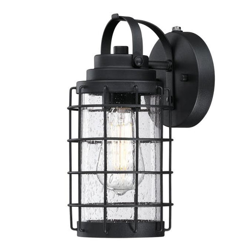 Myhouse Lighting Westinghouse Lighting - 6122300 - One Light Wall Fixture - Jupiter Point - Textured Black