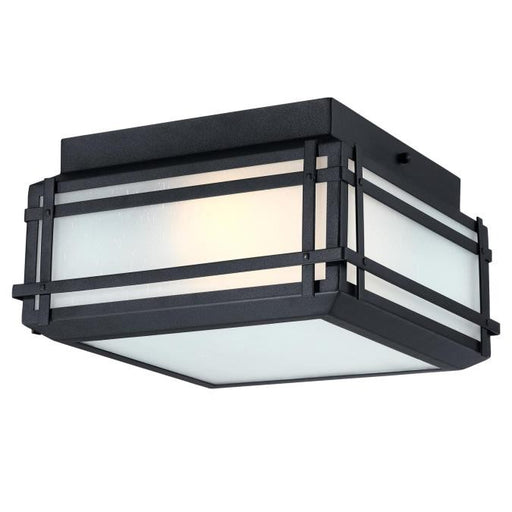 Myhouse Lighting Westinghouse Lighting - 6123600 - Two Light Flush Mount - Devyn - Textured Black