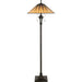 Myhouse Lighting Quoizel - TF9397VB - Two Light Floor Lamp - Gotham - Vintage Bronze