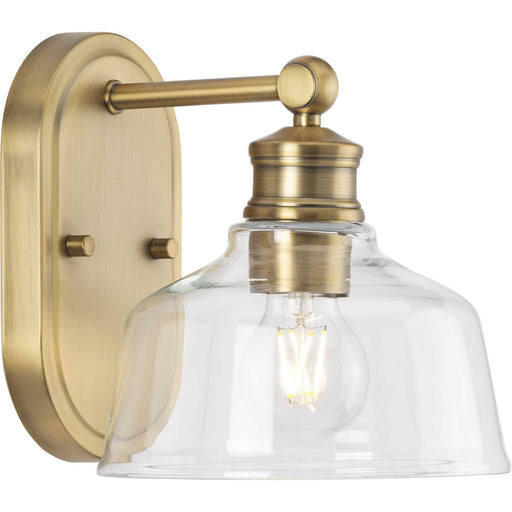 Myhouse Lighting Progress Lighting - P300395-163 - One Light Bath - Singleton - Vintage Brass