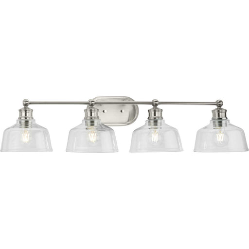 Myhouse Lighting Progress Lighting - P300398-009 - Four Light Bath - Singleton - Brushed Nickel