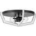 Myhouse Lighting Progress Lighting - P350224-31M - Two Light Flush Mount - Galloway - Matte Black