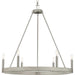 Myhouse Lighting Progress Lighting - P400302-009 - Six Light Chandelier - Galloway - Brushed Nickel