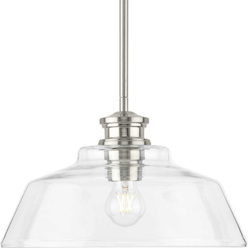 Myhouse Lighting Progress Lighting - P500381-009 - One Light Pendant - Singleton - Brushed Nickel