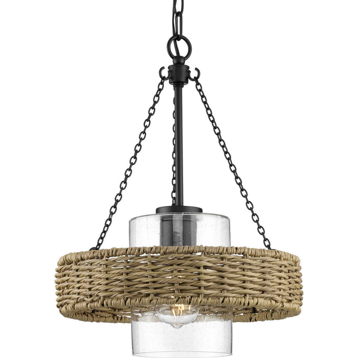 Myhouse Lighting Progress Lighting - P550126-31M - One Light Outdoor Pendant - Pembroke - Matte Black