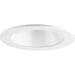 Myhouse Lighting Progress Lighting - P804002-028 - One Light Open Trim - 4In Recessed - Satin White