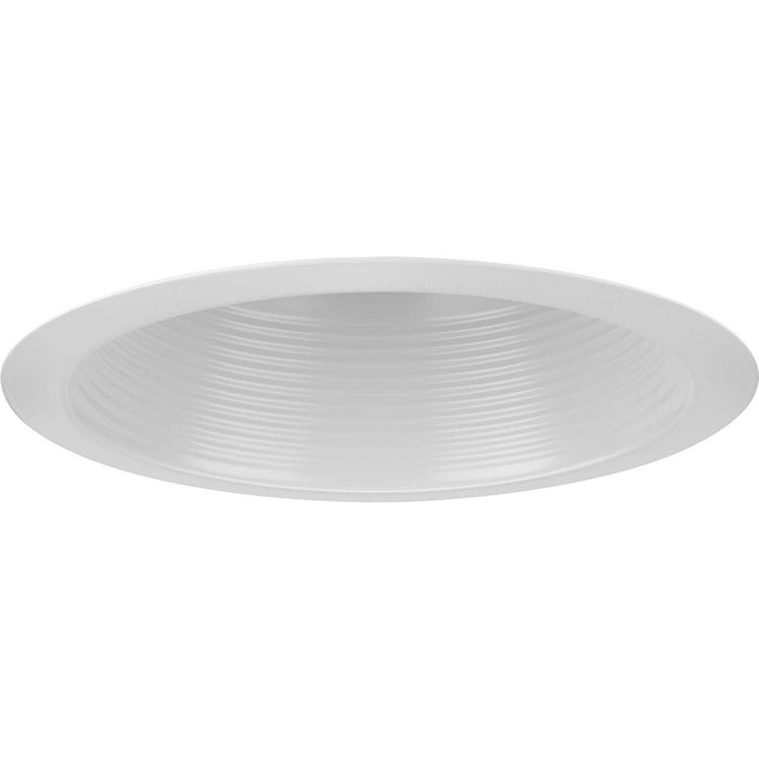 Myhouse Lighting Progress Lighting - P806000-028 - One Light Baffle Trim - 6In Recessed - Satin White