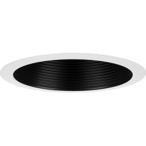 Myhouse Lighting Progress Lighting - P806000-031 - One Light Baffle Trim - 6In Recessed - Black