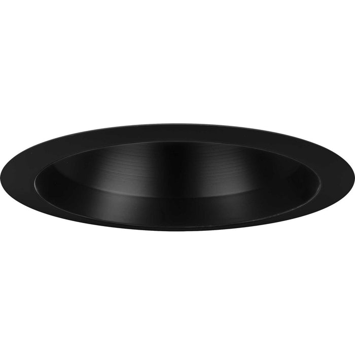 Myhouse Lighting Progress Lighting - P806001-031 - One Light Open Trim - 6In Recessed - Black