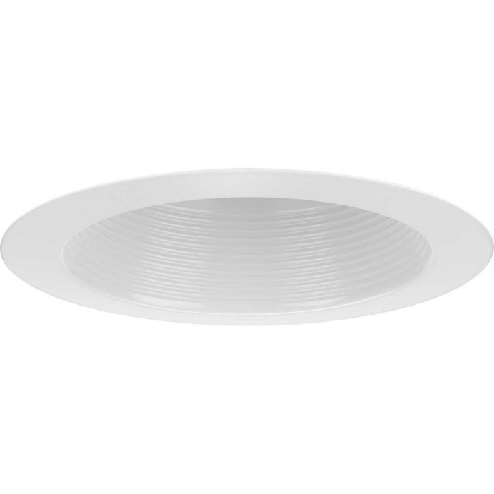 Myhouse Lighting Progress Lighting - P806002-028 - One Light Baffle Splay Trim - 6In Recessed - Satin White