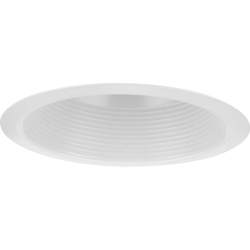 Myhouse Lighting Progress Lighting - P806006-028 - One Light Baffle Trim - 6In Recessed Shallow - Satin White