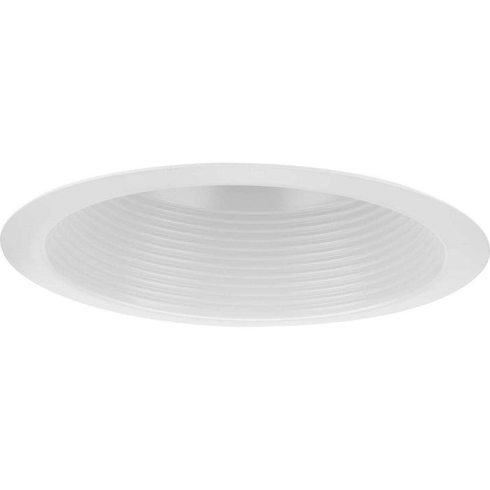 Myhouse Lighting Progress Lighting - P806006-028 - One Light Baffle Trim - 6In Recessed Shallow - Satin White