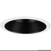 Myhouse Lighting Progress Lighting - P806006-031 - One Light Baffle Trim - 6In Recessed Shallow - Black