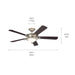 Myhouse Lighting Kichler - 300370NI - 60"Ceiling Fan - Rise - Brushed Nickel