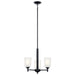 Myhouse Lighting Kichler - 43670BK - Three Light Mini Chandelier - Shailene - Black