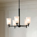 Myhouse Lighting Kichler - 43671BK - Five Light Chandelier - Shailene - Black