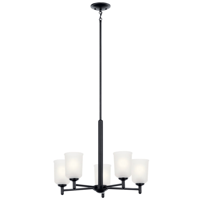 Myhouse Lighting Kichler - 43671BK - Five Light Chandelier - Shailene - Black