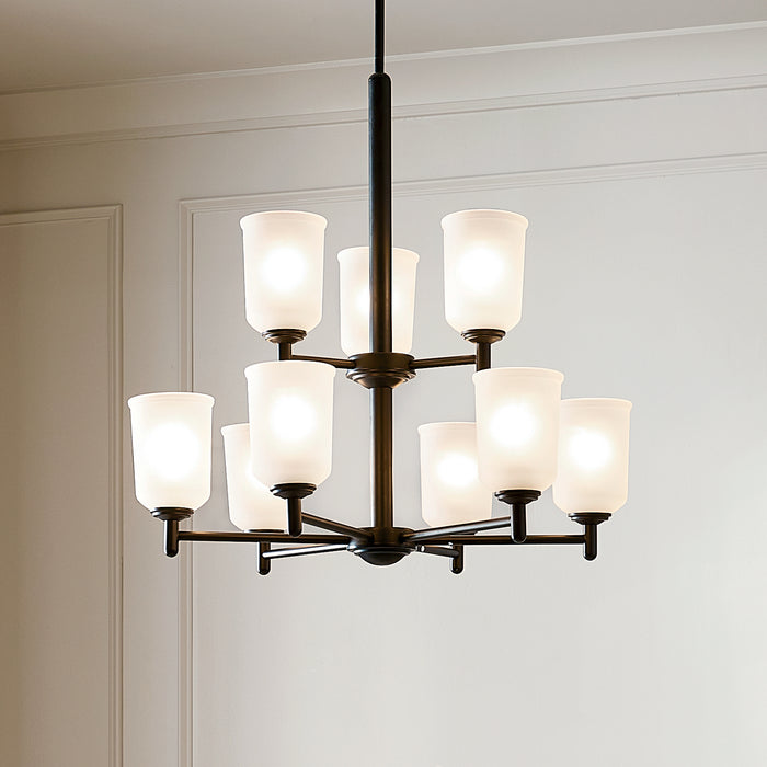 Myhouse Lighting Kichler - 43672BK - Nine Light Chandelier - Shailene - Black