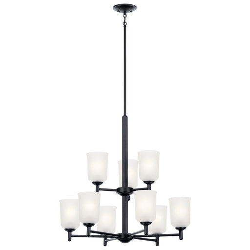 Myhouse Lighting Kichler - 43672BK - Nine Light Chandelier - Shailene - Black