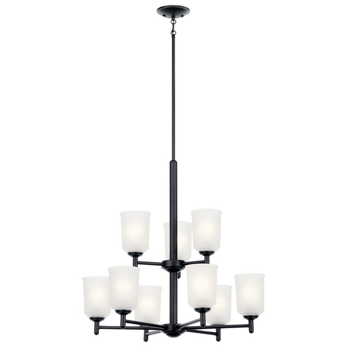 Myhouse Lighting Kichler - 43672BK - Nine Light Chandelier - Shailene - Black