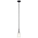 Myhouse Lighting Kichler - 43674BK - One Light Mini Pendant - Shailene - Black