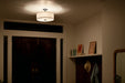 Myhouse Lighting Kichler - 43675BK - Three Light Semi Flush Mount - Shailene - Black