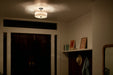 Myhouse Lighting Kichler - 43692BK - Three Light Semi Flush Mount - Shailene - Black