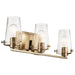 Myhouse Lighting Kichler - 45297CPZ - Three Light Bath - Alton - Champagne Bronze