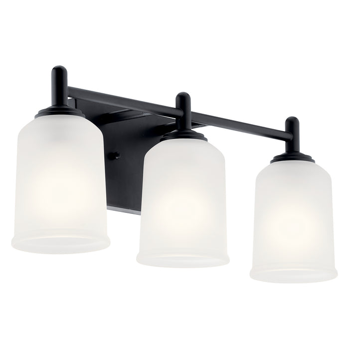 Myhouse Lighting Kichler - 45574BK - Three Light Bath - Shailene - Black