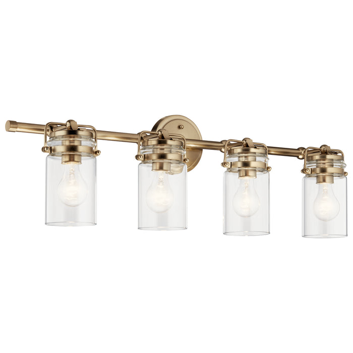 Myhouse Lighting Kichler - 45690CPZ - Four Light Bath - Brinley - Champagne Bronze