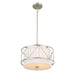 Myhouse Lighting Kichler - 52074SN - Three Light Pendant/Semi Flush - Birkleigh - Satin Nickel