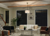 Myhouse Lighting Kichler - 52075BK - Three Light Pendant/Semi Flush - Birkleigh - Black