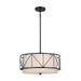 Myhouse Lighting Kichler - 52075BK - Three Light Pendant/Semi Flush - Birkleigh - Black