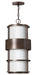 Myhouse Lighting Hinkley - 1902MT - LED Hanging Lantern - Saturn - Metro Bronze