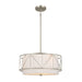 Myhouse Lighting Kichler - 52075SN - Three Light Pendant/Semi Flush - Birkleigh - Satin Nickel