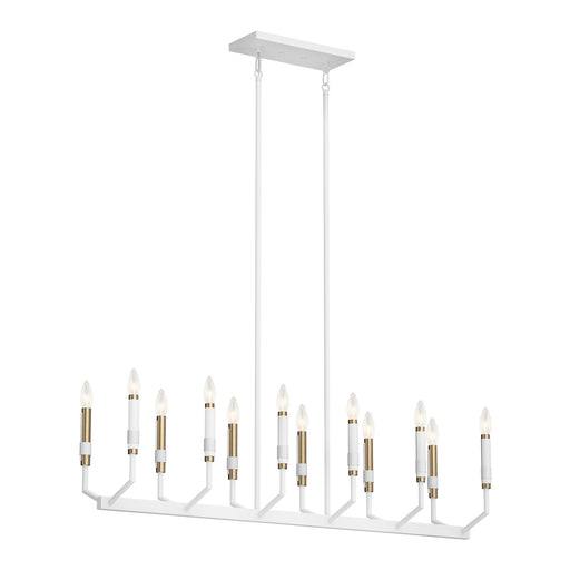 Myhouse Lighting Kichler - 52350WH - 12 Light Chandelier - Armand - White