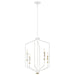 Myhouse Lighting Kichler - 52351WH - Four Light Foyer Pendant - Armand - White