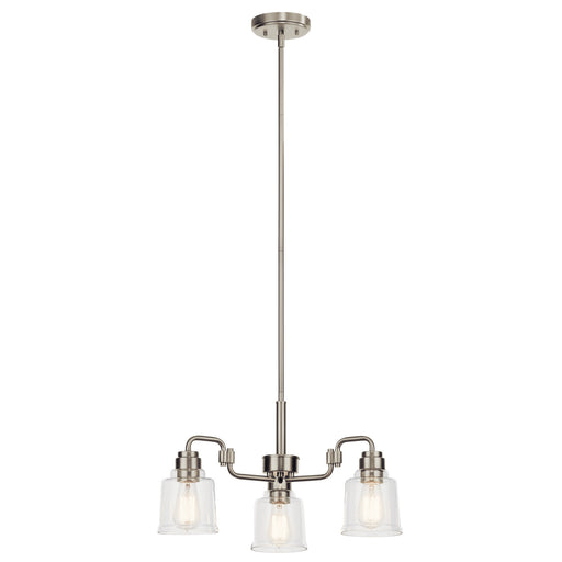 Myhouse Lighting Kichler - 52397NI - Three Light Chandelier - Aivian - Nickel Textured