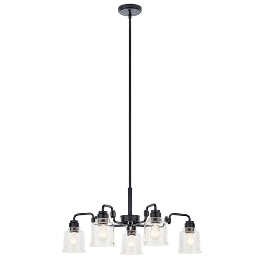 Myhouse Lighting Kichler - 52398BK - Five Light Chandelier - Aivian - Black