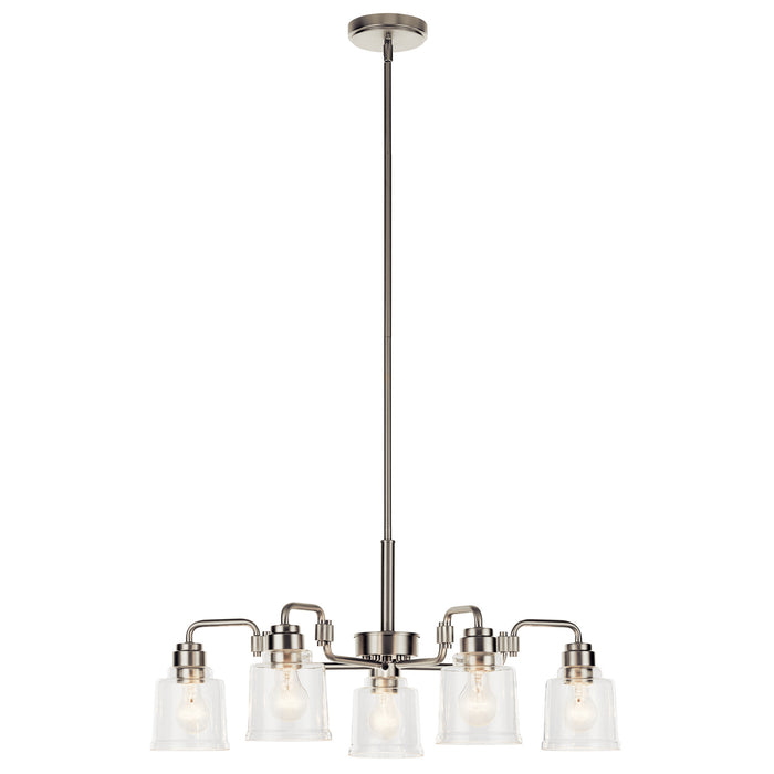 Myhouse Lighting Kichler - 52398NI - Five Light Chandelier - Aivian - Nickel Textured