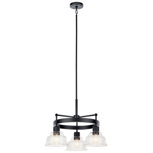 Myhouse Lighting Kichler - 52402BK - Three Light Chandelier - Eastmont - Black