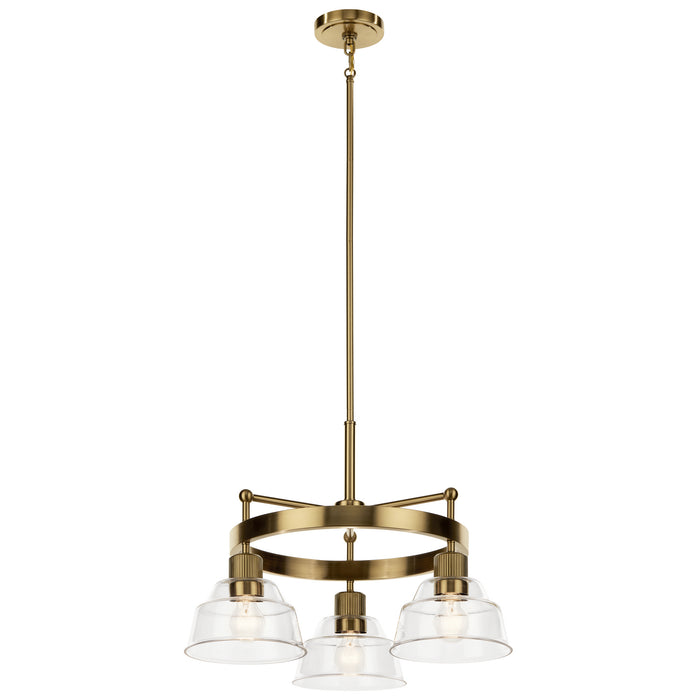 Myhouse Lighting Kichler - 52402BNB - Three Light Chandelier - Eastmont - Brushed Brass