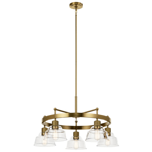 Myhouse Lighting Kichler - 52403BNB - Five Light Chandelier - Eastmont - Brushed Brass