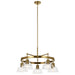 Myhouse Lighting Kichler - 52403BNB - Five Light Chandelier - Eastmont - Brushed Brass