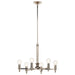 Myhouse Lighting Kichler - 52424PN - Six Light Chandelier - Torvee - Nickel Textured