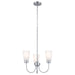 Myhouse Lighting Kichler - 52442NI - Three Light Chandelier - Erma - Brushed Nickel