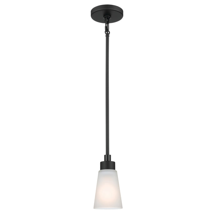 Myhouse Lighting Kichler - 52444BK - One Light Mini Pendant - Erma - Black