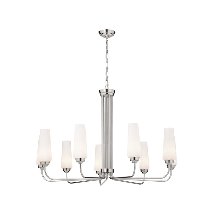 Myhouse Lighting Kichler - 52481PN - Nine Light Chandelier - Truby - Polished Nickel